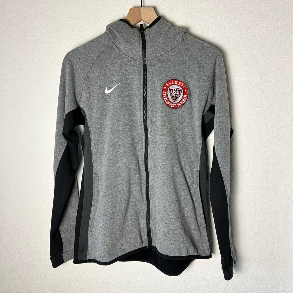 Nike ThermaFit USA Olympic Development Program Water Polo Showtime Zip Up Hooded